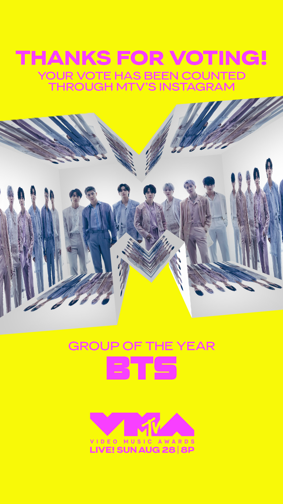 VMA 2022 Group of the Year Voting 1 VMA