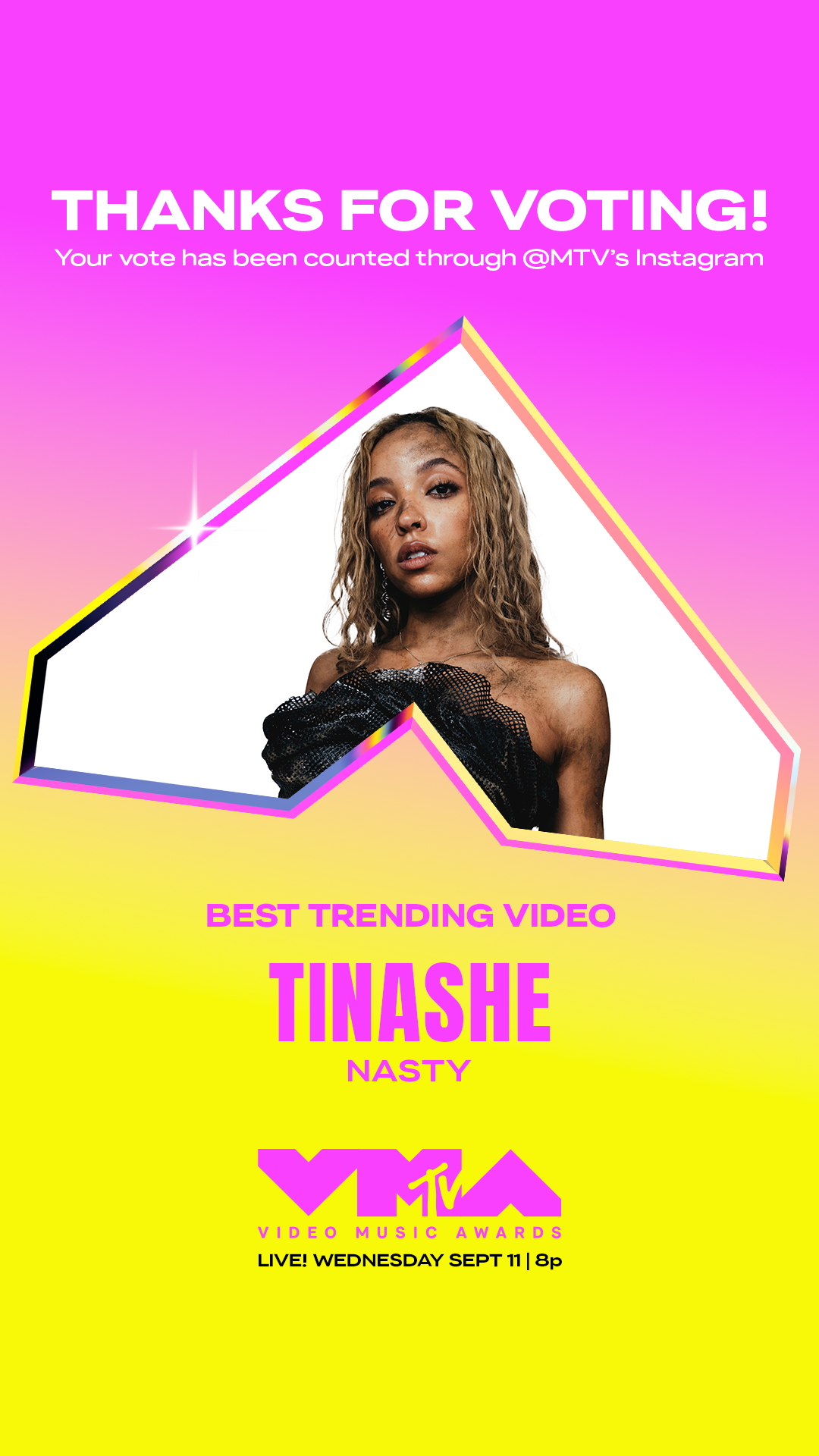 VMA 2024 Best Trending Video Social Voting 6 VMA